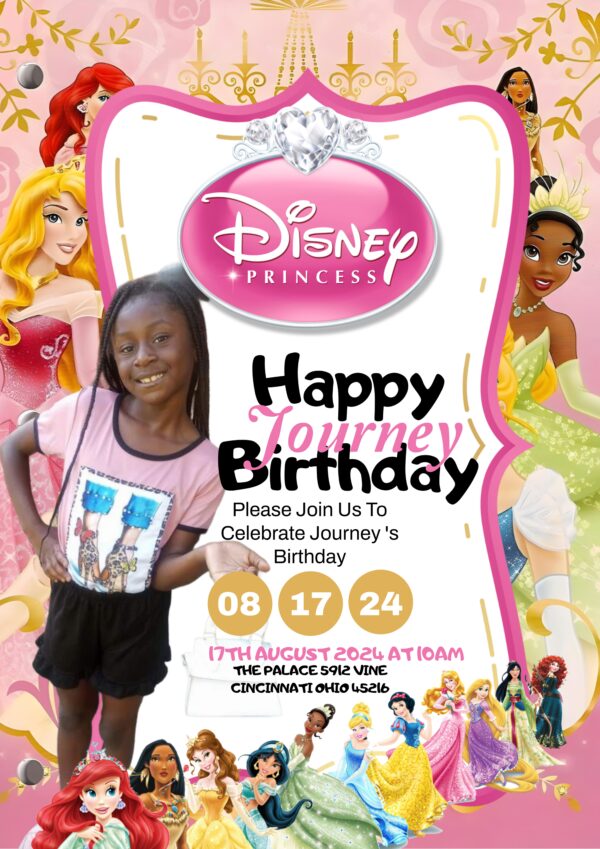 girl birthday template 5